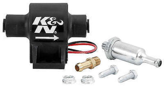 K&N Filters KN81-0401 Universal Inline Electric Fuel Pump 25 Gph @ Between 1.5 & 4 Psi