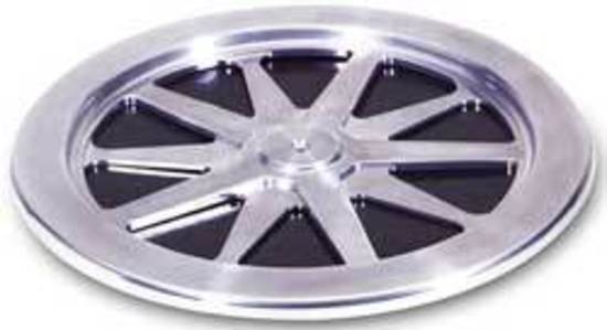 K&N Filters KN85-6850 Billet Air Cleaner Lid W/ Carbon Fibre Insert Suit 14" Od Air Filters