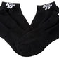 K&N Filters KN88-4000-L Ankle Socks 2-Pairs Black W/ White Logo Size 9-11