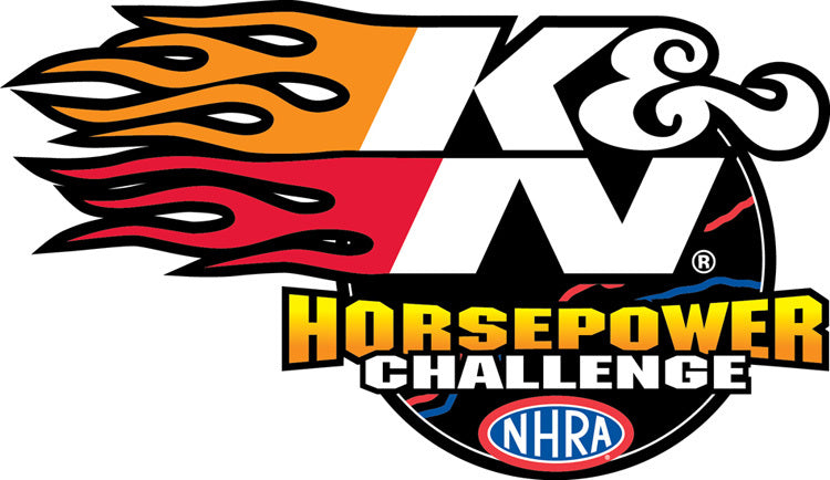 K&N Filters KN89-16123 Filters Nhra Horsepower Challenge Vinyl Decal Sticker