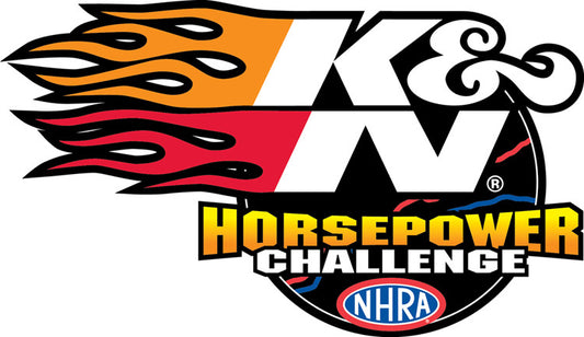 K&N Filters KN89-16123 Filters Nhra Horsepower Challenge Vinyl Decal Sticker