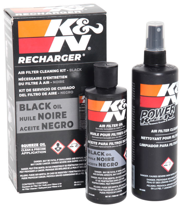 K&N Filters KN99-5050BK Recharger Filter Care Service Kit