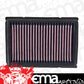K&N Filters KNAL-4506 Replacement Motorcycle Air Filter Suit 2006-2010 Aprillia Rxv & Sxv 450, 550