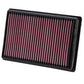 K&N Filters KNBM-1010 Replacement Motorcycle Air Filter Suit 2009-2013 Bmw S1000Rr & Hp4 990