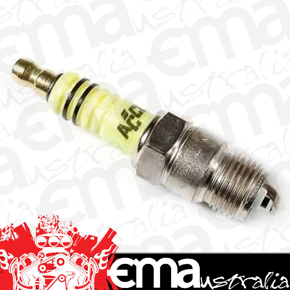 8x SHORT PERFORMANCE SPARK PLUGS U-GROOVE ACCEL 8198