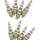 ACCEL SHORT BODY U-GROOVE SPARK PLUGS AC8199 TAPER SEAT .460" REACH HEAT RANGE 6
