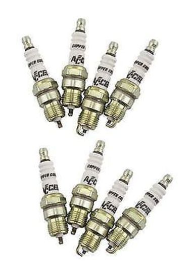 ACCEL SHORT BODY U-GROOVE SPARK PLUGS AC8199 TAPER SEAT .460" REACH HEAT RANGE 6