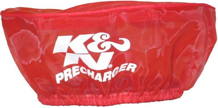 K&N Filters KNHA-1315PR Replacement Motorcycle Air Filter Wrap Suit , Red
