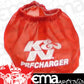 K&N Filters KNHA-3500PR Replacement Precharger Air Filter Wrap - Red Suit Knha-3500 Filter