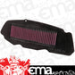 K&N Filters KNHA-6002 Replacement Motorcycle Air Filter Suit 2001-2013 Honda Fjs600 & Fsc600 Silver Wing