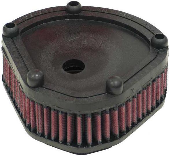 K&N Filters KNHD-2086 Air Filter For Harley Davidson Flh Softail Fxr Pre-Cv Carb 86-89
