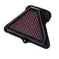 K&N Filters KNKA-1011 Replacement Motorcycle Air Filter Suit 2011-2013 Kawasaki Zx10R Ninja