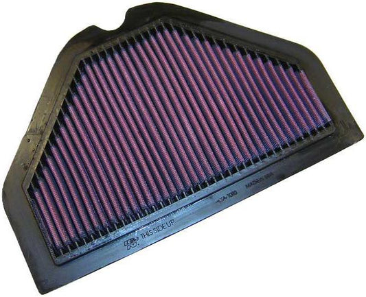 K&N Filters KNKA-1093 Replacement Motorcycle Air Filter Suit 1993-2005 Kawasaki Zzr1200, Zzr1100, Zx11 Ninja