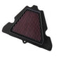 K&N Filters KNKA-1111 Replacement Motorcycle Air Filter Suit 2011-2013 Kawasaki Zx1000 Ninja Z1000 Sx