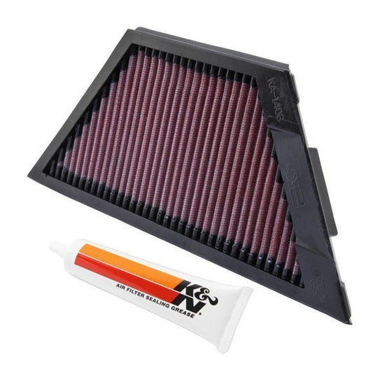 K&N Filters KNKA-1406 Replacement Motorcycle Air Filter Suit 2006-2013 Kawasaki Zzr1400 Zg1400 Zx14R Ninja 1400Gtr