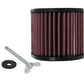 K&N Filters KNKA-1408 Replacement Motorcycle Air Filter Suit 2008-2013 Kawasaki Klx140, Klx140L