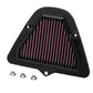 K&N Filters KNKA-1709 Replacement Motorcycle Air Filter Suit 2009-2013 Kawasaki Vin1700 Vulcan Voyager, Vaquero, Nomad, Classic