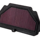 K&N Filters KNKA-6009 Replacement Motorcycle Air Filter Suit 2009-2013 Kawasaki Zx6R Ninja