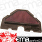 K&N Filters KNKA-6093 Replacement Motorcycle Air Filter Suit 1993-2006 Kawasaki Zzr400, Zzr600, Zx6 Ninja