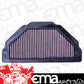 K&N Filters KNKA-6098 Replacement Motorcycle Air Filter Suit 1998-2008 Kawasaki Zzr600 Zx6R Ninja 600
