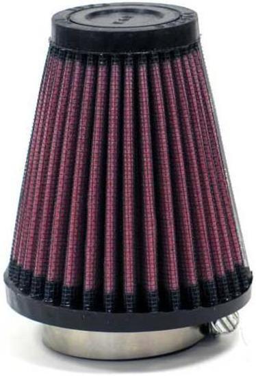 K&N Filters KNR-1080 Universal Clamp On Filter Suit 1.688 In 43 Mm 4 In 102 Mm H X 3.5 In 89 Mm Base Od X 2 In 51 Mm Top Od