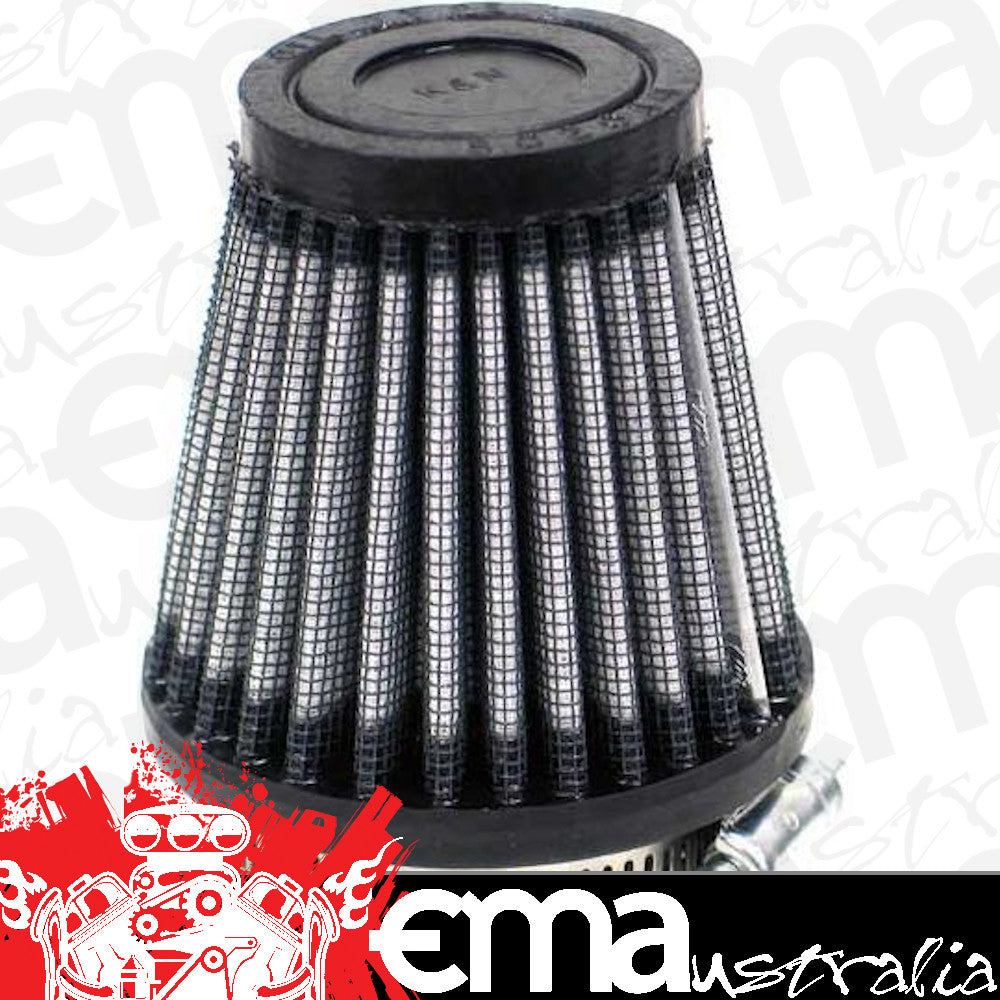 K&N Filters KNR-1090 Universal Clamp On Filter Suit 1.875 In 48 Mm 3 In 76 Mm H X 3 In 76 Mm Base Od X 2 In 51 Mm Top Od