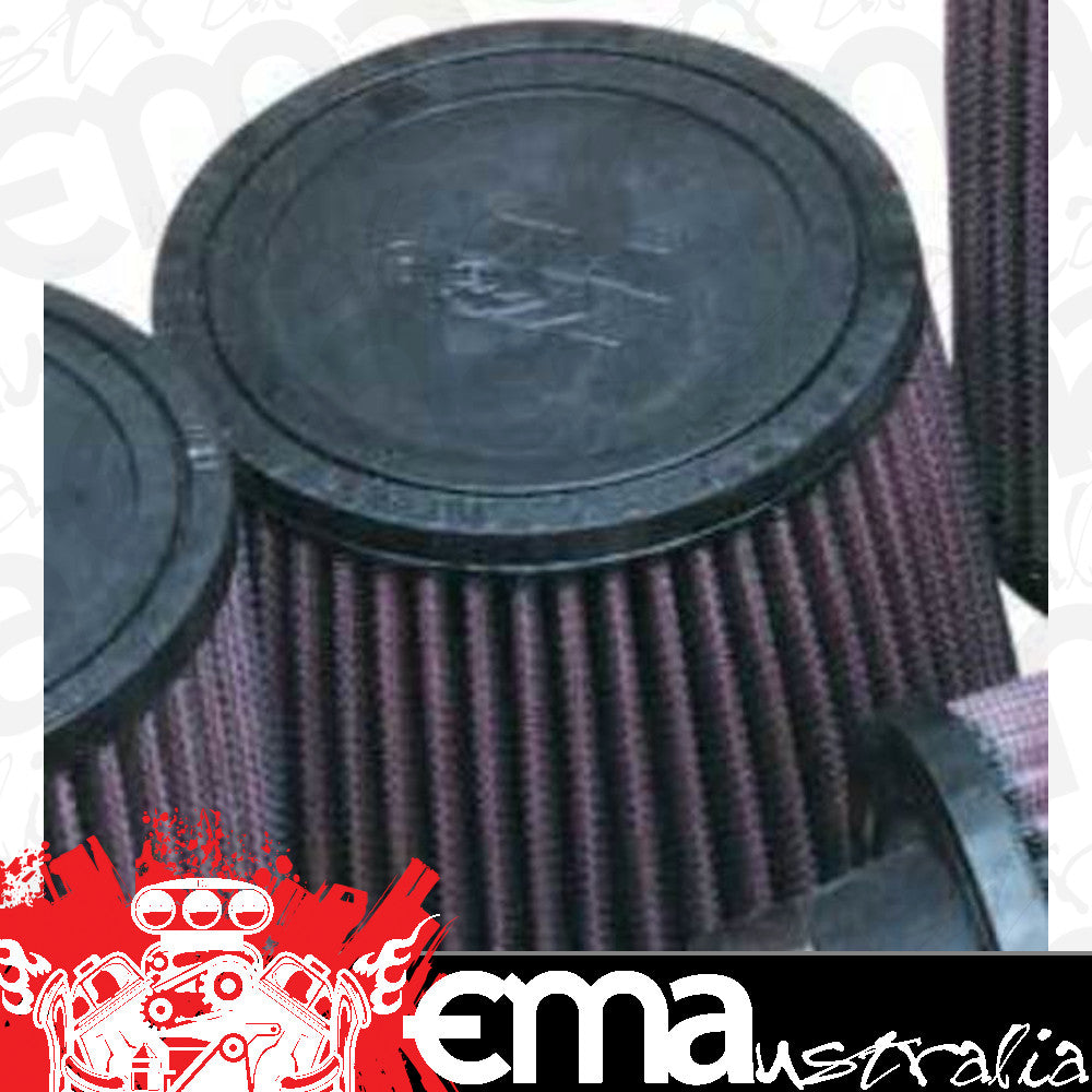 K&N Filters KNR-1380 Universal Clamp On Filter Suit 2.438 In 62 Mm 4 In 102 Mm H X 5.5 In 140 Mm Base Od X 4.5 In 114 Mm Top Od