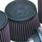 K&N Filters KNR-1380 Universal Clamp On Filter Suit 2.438 In 62 Mm 4 In 102 Mm H X 5.5 In 140 Mm Base Od X 4.5 In 114 Mm Top Od