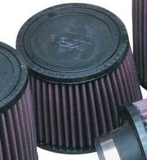 K&N Filters KNR-1380 Universal Clamp On Filter Suit 2.438 In 62 Mm 4 In 102 Mm H X 5.5 In 140 Mm Base Od X 4.5 In 114 Mm Top Od