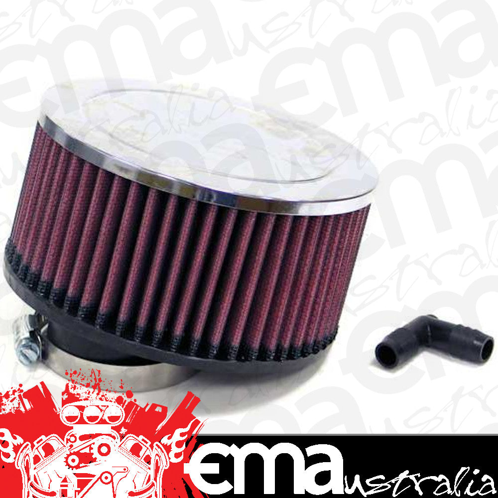 K&N Filters KNRA-046V Universal Clamp On Filter Suit 2.063 In 52 Mm 3 In 76 Mm H X 5.875 In 149 Mm Od