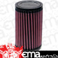 K&N Filters KNRA-0520 Universal Clamp On Filter Suit 2.063 In 52 Mm 6 In 152 Mm H X 3.5 In 89 Mm Od