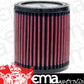 K&N Filters KNRA-0540 Universal Clamp On Filter Suit 2.063 In 52 Mm 5 In 127 Mm H X 4.5 In 114 Mm Od