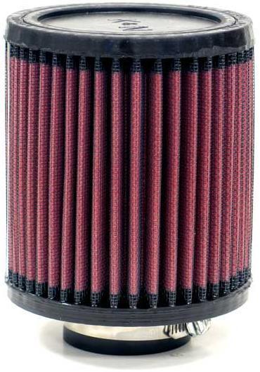 K&N Filters KNRA-0540 Universal Clamp On Filter Suit 2.063 In 52 Mm 5 In 127 Mm H X 4.5 In 114 Mm Od
