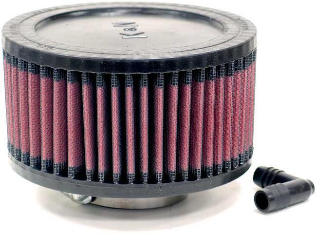 K&N Filters KNRA-0560 Universal Clamp On Filter Suit 2.063 In 52 Mm 3 In 76 Mm H X 5.5 In 140 Mm Od