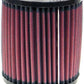 K&N Filters KNRA-0610 Universal Clamp On Filter Suit 2.563 In 65 Mm 5 In 127 Mm H X 4.5 In 114 Mm Od