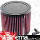 K&N Filters KNRA-0650 Universal Clamp On Filter Suit 2.563 In 65 Mm 5 In 127 Mm H X 5.5 In 140 Mm Od