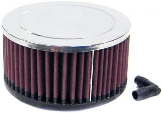 K&N Filters KNRA-067V Universal Clamp On Filter Suit 2.563 In 65 Mm 3 In 76 Mm H X 5.875 In 149 Mm Od