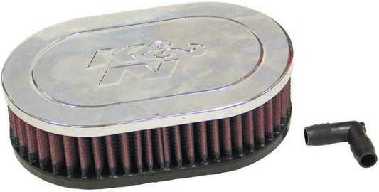 K&N Filters KNRA-071V Universal Clamp On Filter Suit 2.063 In 52 Mm 2 In 51 Mm H X 7 In 178 Mm L X 4.5 In 114 Mm W