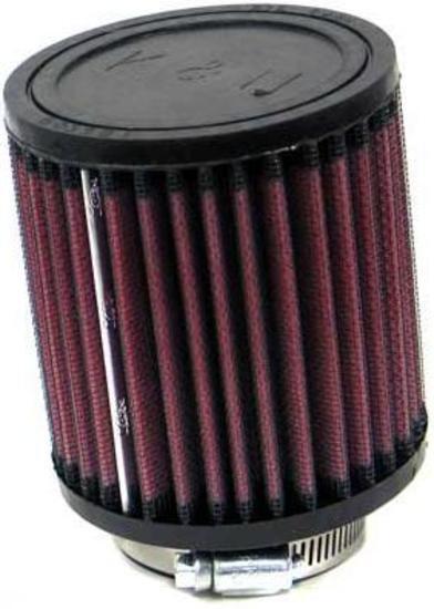 K&N Filters KNRB-0500 Universal Clamp On Filter Suit 2.125 In 54 Mm 4 In 102 Mm H X 3.5 In 89 Mm Od