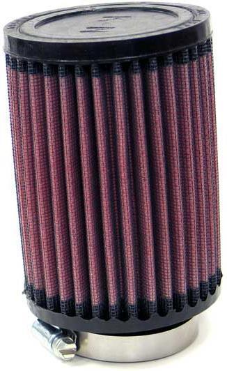 K&N Filters KNRB-0610 Universal Clamp On Filter Suit 2.25 In 57 Mm 5 In 127 Mm H X 3.5 In 89 Mm Od