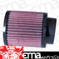 K&N Filters KNRB-0910 Universal Clamp On Filter Suit 3 In 76 Mm 5 In 127 Mm H X 4.313 In 110 Mm Od