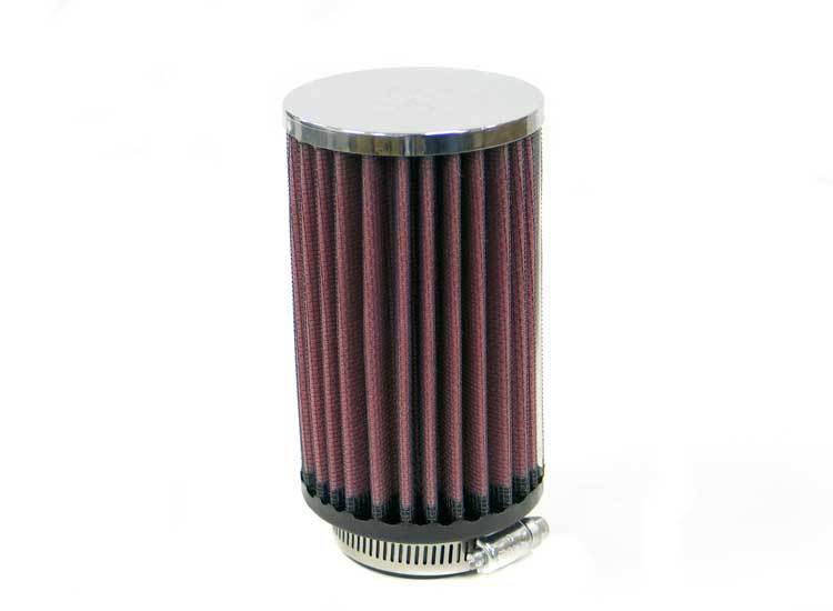 K&N Filters KNRC-0410 Universal Clamp On Filter Suit 1.875 In 48 Mm 5 In 127 Mm H X 3 In 76 Mm Od