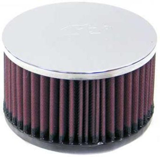 K&N Filters KNRC-0930 Universal Clamp On Filter Suit 2.75 In 70 Mm 3 In 76 Mm H X 5.125 In 130 Mm Od