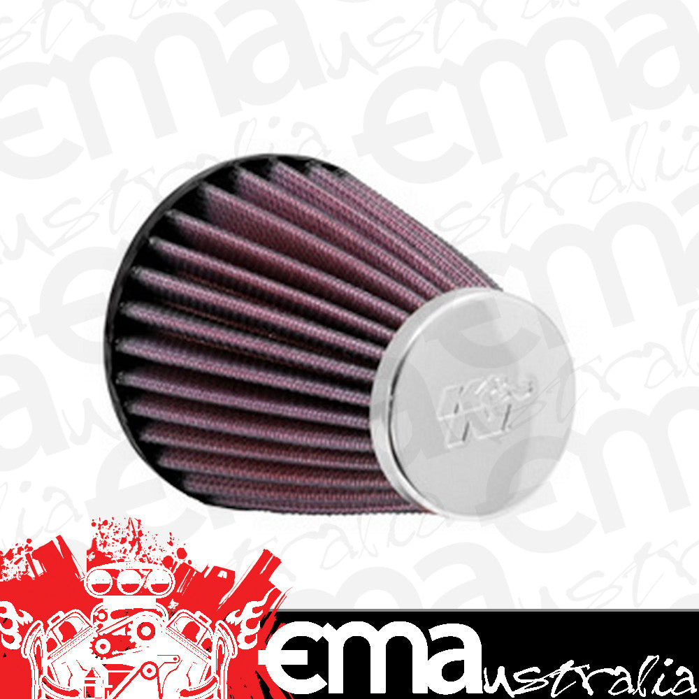 K&N Filters KNRC-1200 Universal Clamp On Filter Suit 2.063 In 52 Mm 4 In 102 Mm H X 3.5 In 89 Mm Base Od X 2 In 51 Mm Top Od