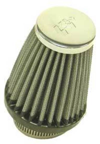 K&N Filters KNRC-1290 Universal Clamp On Filter Suit 1.875 In 48 Mm 3.688 In 94 Mm H X 3.5 In 89 Mm Base Od X 2 In 51 Mm Top Od