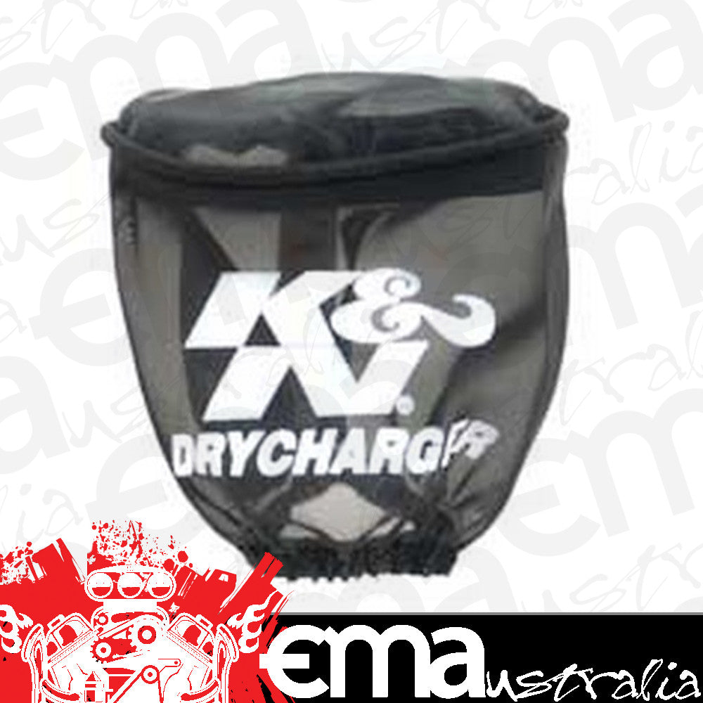 K&N Filters KNRC-1820DK Universal Clamp On Filter Wrap Black