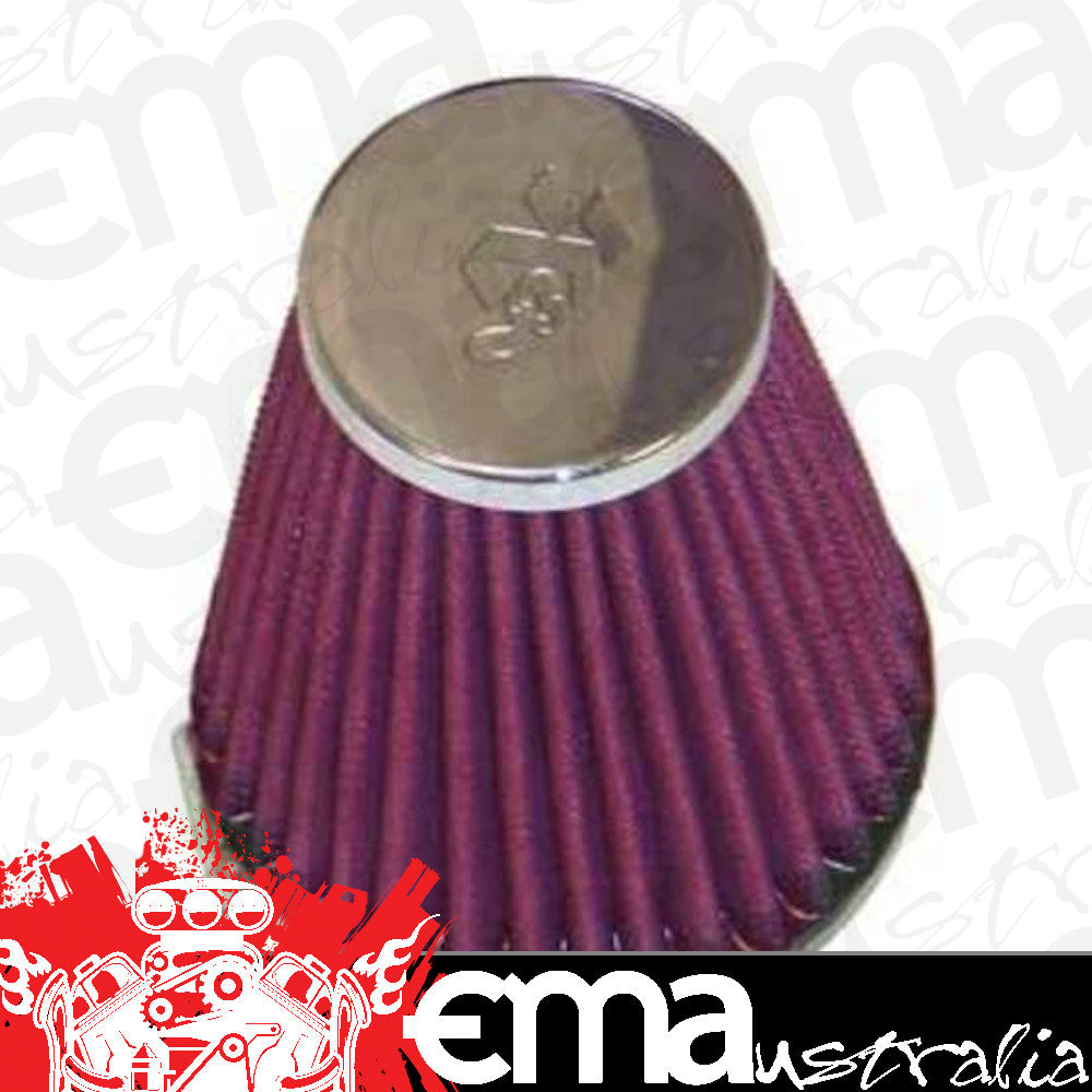 K&N Filters KNRC-1920 Universal Clamp On Filter Suit 2.125 In 54 Mm 4 In 102 Mm H X 3.5 In 89 Mm Base Od X 2 In 51 Mm Top Od