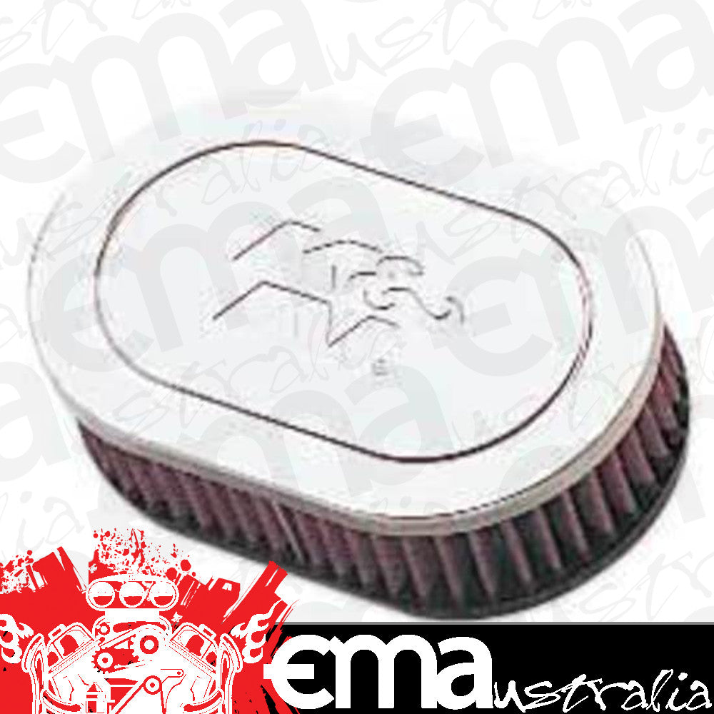 K&N Filters KNRC-2000 Universal Clamp On Filter Suit 2.75 In 70 Mm 2 In 51 Mm H X 7 In 178 Mm L X 4.5 In 114 Mm W