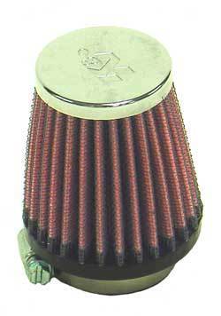 K&N Filters KNRC-2290 Universal Clamp On Filter Suit 1.563 In 40 Mm 3 In 76 Mm H X 2 In 51 Mm Top Od 2.625 67 Mm Base Od