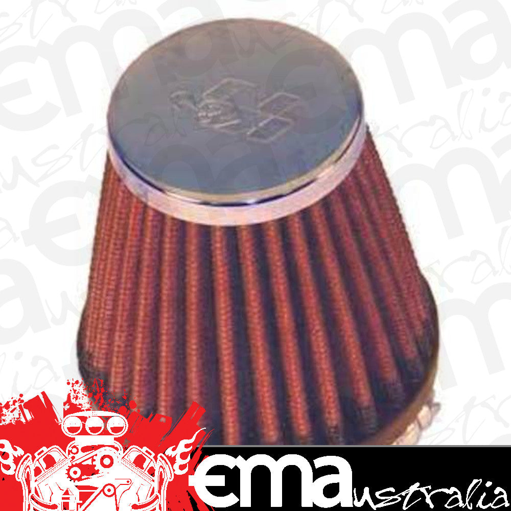 K&N Filters KNRC-2310 Universal Clamp On Filter Suit 1.563 In 40 Mm 3 In 76 Mm H X 3.5 In 89 Mm Base Od X 2 In 51 Mm Top Od